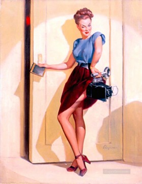 ヌード Painting - エルフグレン これは良いショットになるはずです 1948 年のピンナップ